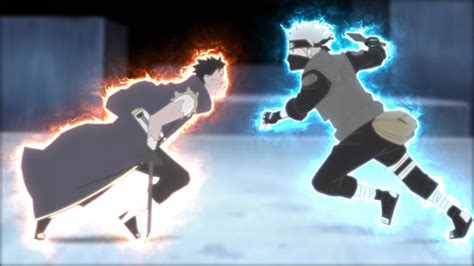 Kakashi Vs Obito Uchiha