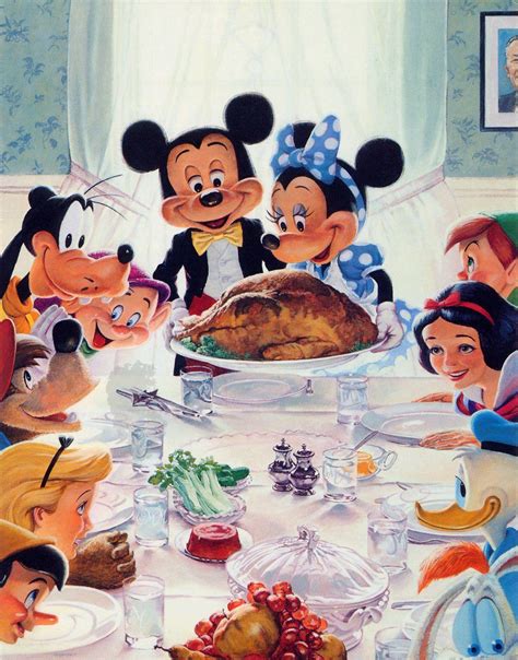 Mickey Mouse Thanksgiving Wallpaper