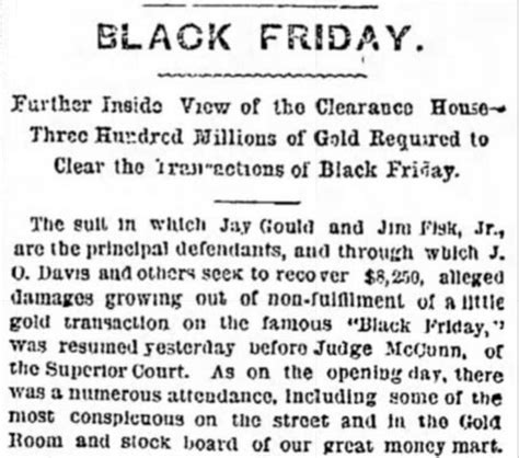 How Black Friday Became A Thing: A Tale 140 Years In The Making