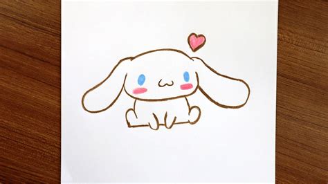 cinnamoroll drawing || how to draw CINNAMOROLL sanrio EASY - YouTube