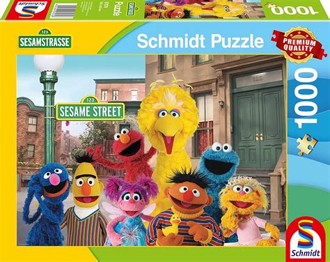 BerlinBuy. Schmidt Spiele Jigsaw Puzzle Sesame Street A reunion with ...