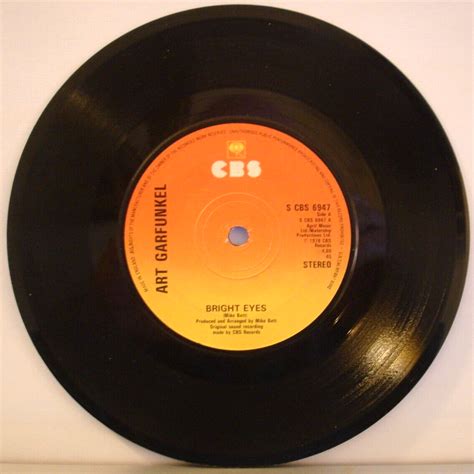 Art Garfunkel Bright Eyes / Kehaar's Theme 7" Vinyl 1978 EX Condition ...