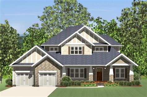 Handsome Craftsman House Plan - 46239LA | Architectural Designs - House ...