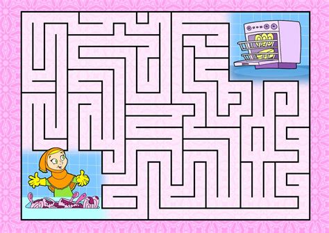 Childrens Printable Mazes