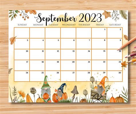 September 2023 Calendar Kids - Get Calendar 2023 Update