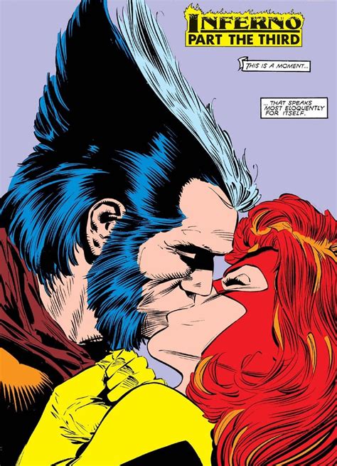 Every Wolverine and Jean Grey Kiss in X-Men History | Marvel