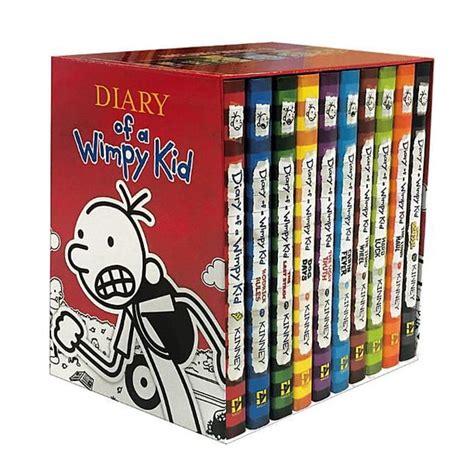 Diary of a Wimpy Kid: Diary of a Wimpy Kid Box of Books (Hardcover ...