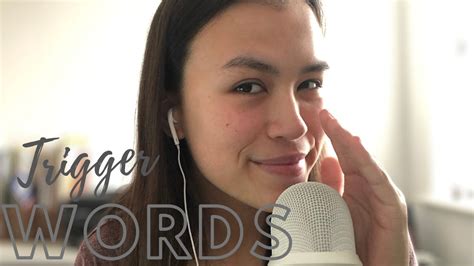 ASMR | TRIGGER words - YouTube