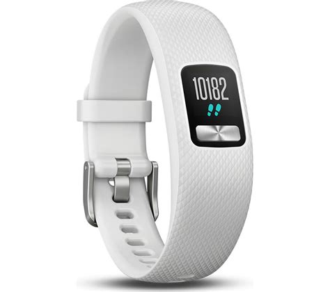 Buy GARMIN Vivofit 4 Fitness Tracker - White, Small/Medium | Free ...