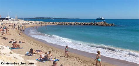 Public beaches in Cannes