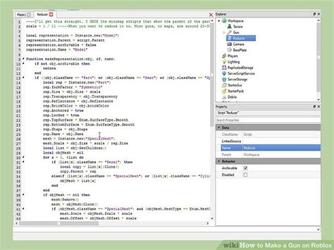 How to Make a Gun on Roblox (with Pictures) - wikiHow