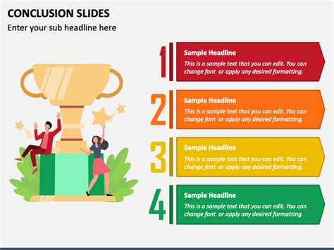 Free - Conclusion Slides for PowerPoint and Google Slides