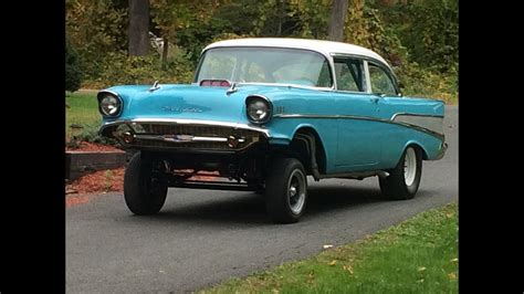 1957 Chevy Gasser - YouTube