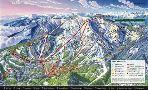 Whitefish Mountain Ski Resort Trail Map | Montana Ski Resort Maps