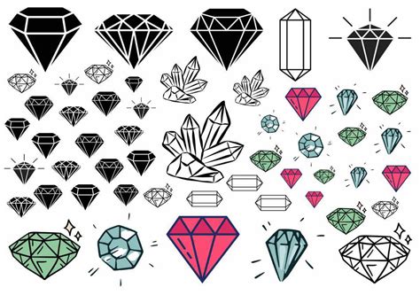 Diamond tattoos I Fake tatuering - Like ink