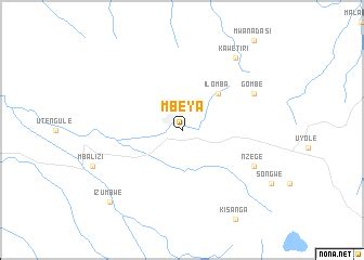 Mbeya (Tanzania) map - nona.net