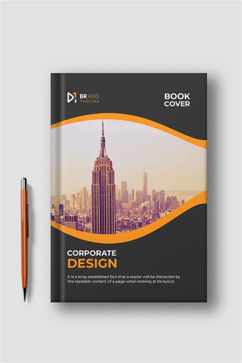 Modern Book Cover Design Template - MasterBundles