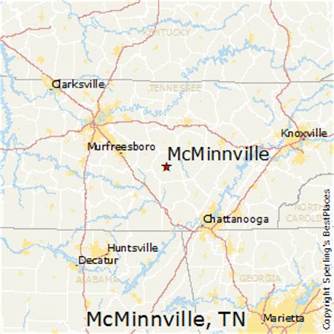 Best Places to Live in McMinnville, Tennessee