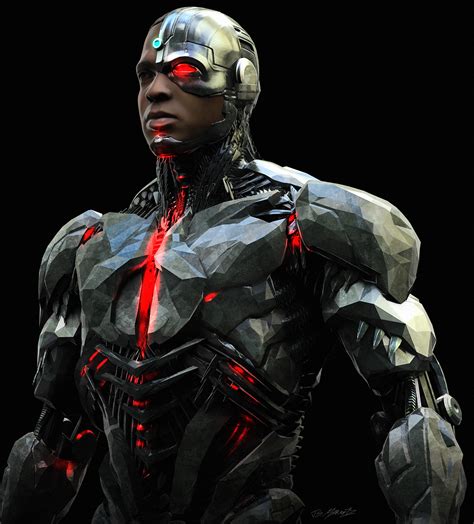 ArtStation - Justice League: Cyborg Concept Art