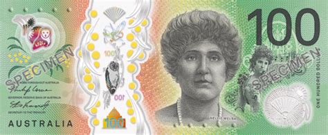 Australia's 100 Dollar Note