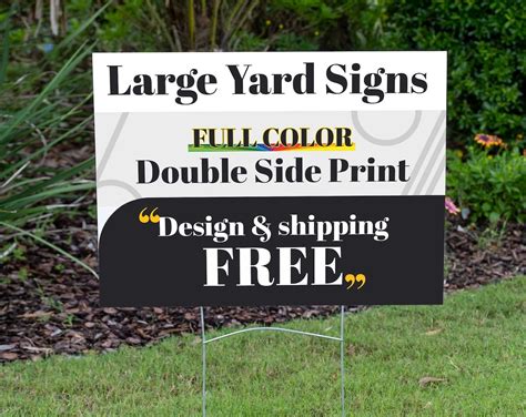 Personalized Yard Sign, Custom Yard Sign, Real Estate Sign, Event Signs ...