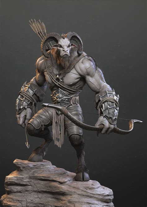 Satyr, Arun Aggarwal on ArtStation at https://www.artstation.com ...