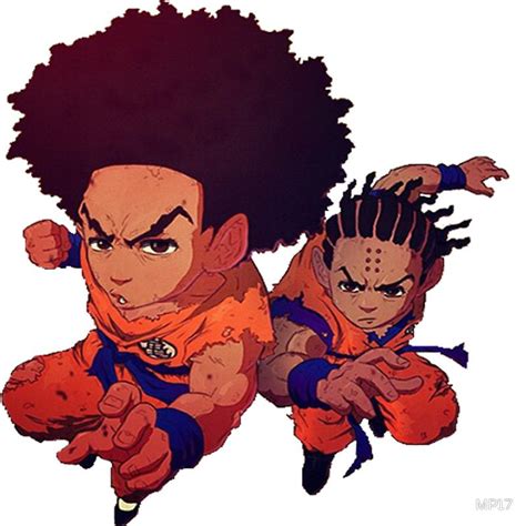 The Boondocks Stickers | Black anime characters, Boondocks drawings ...