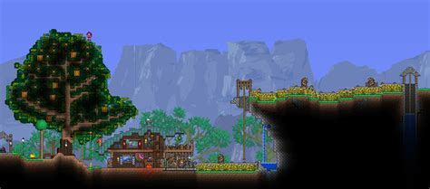 I made a farm. The NPC's prefer the tree though. : r/Terraria