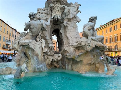 Piazza Navona Quattro Fiumi Fountain - Follow Your Detour