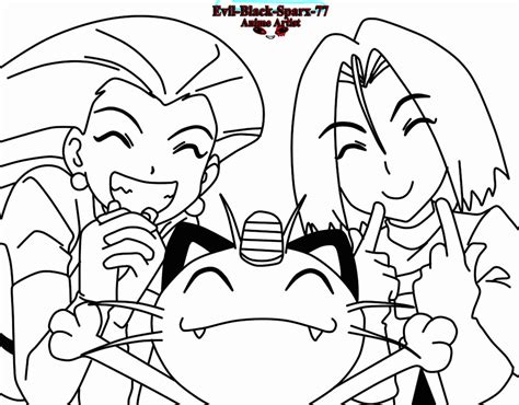 Free Pokemon Coloring Pages Team Rocket, Download Free Pokemon Coloring ...