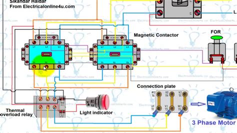 [DIAGRAM] Single Phase Reversing Contactor Diagram - MYDIAGRAM.ONLINE