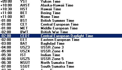 Timezone list with abbreviation, name, and gmt php - Stack Overflow