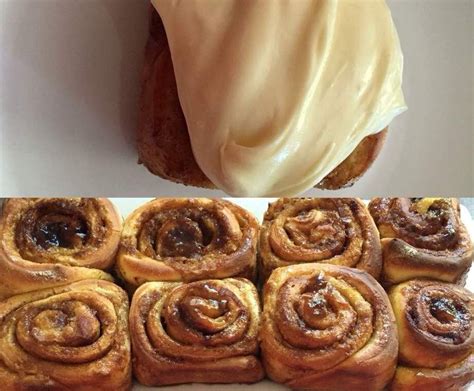 Recipe Overnight cinnamon scrolls with cream cheese frosting by ...