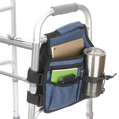 Side Walker Bags,Walker Organizer Pounch for Rollator and Folding ...