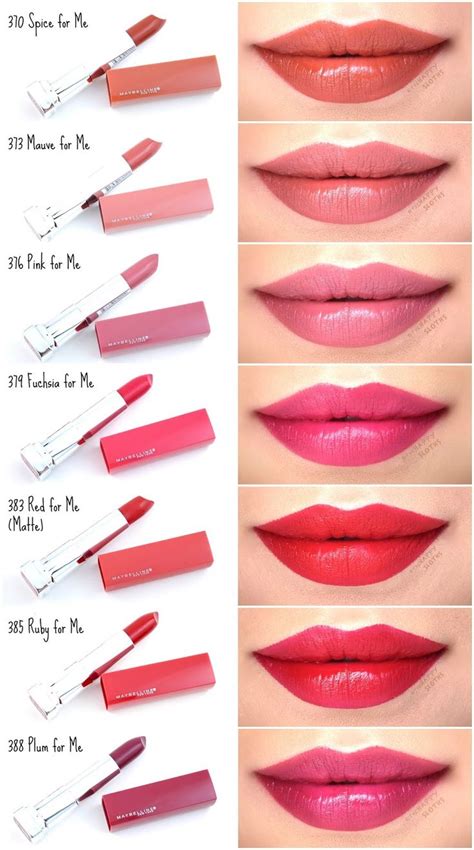 Maybelline | Made for All Lipstick by Color Sensational: Review and ...