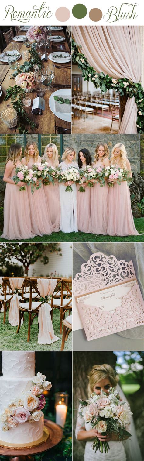 7 Gorgeous Rustic Romantic and Elegant Wedding Ideas & Color Palettes ...