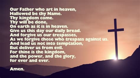 Our Father in Spanish - Lord's Prayer (Padre Nuestro in English)