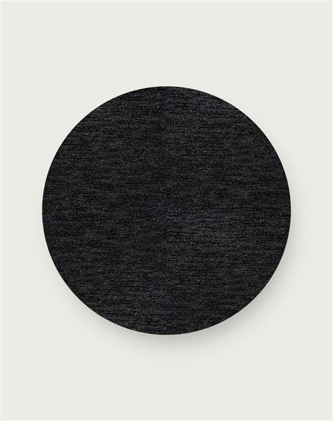 Made You Look Round Rug - Black | Round rugs, Rugs, Round area rugs