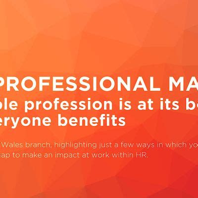 The CIPD Professional Map - When the people profession is at its best ...