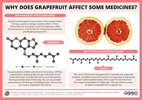 Compound Interest: Why does Grapefruit Interact with Drugs? – The ...