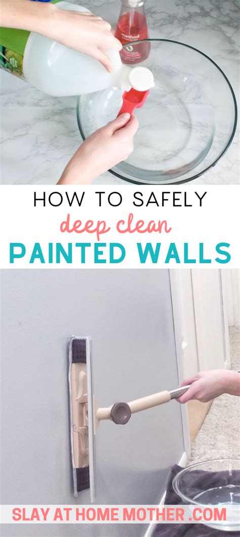 How To Wash Walls - Homemade Wall Cleaner Recipe | Cleaning walls ...