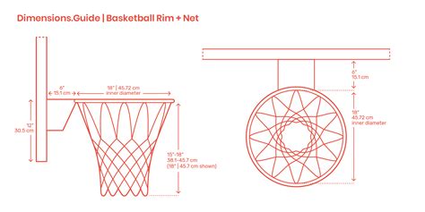 Rhythmus Datum der Wohlstand basketball hoop dimensions diagram Iss ...