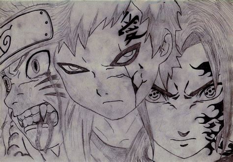 Naruto Gaara Sasuke by Leo93-20 on DeviantArt