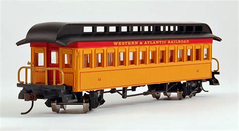 Bachmann HO Scale Train Clerestory Roof Passenger Car Western ...