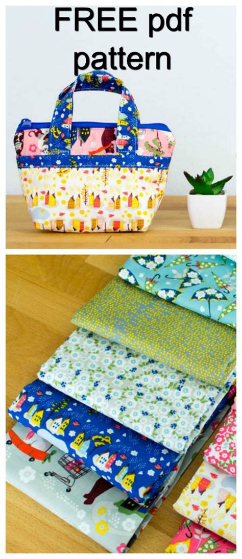 Tiny Bag - FREE pattern - Sew Modern Kids | Small tote bag pattern ...