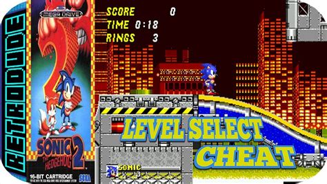 Sonic 2 level select Cheat MD - YouTube