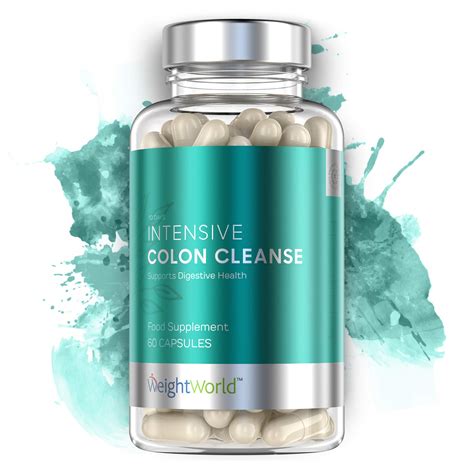 WeightWorld Intensive Colon Cleanse Tablets - Bowel Cleanse + Colon ...