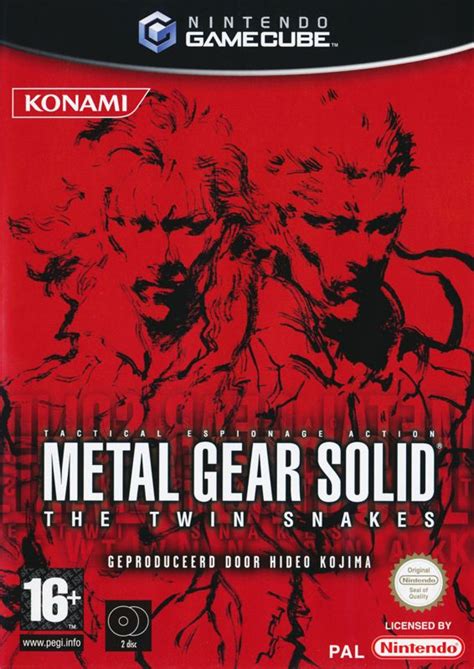 Metal Gear Solid: The Twin Snakes (2004) GameCube box cover art - MobyGames