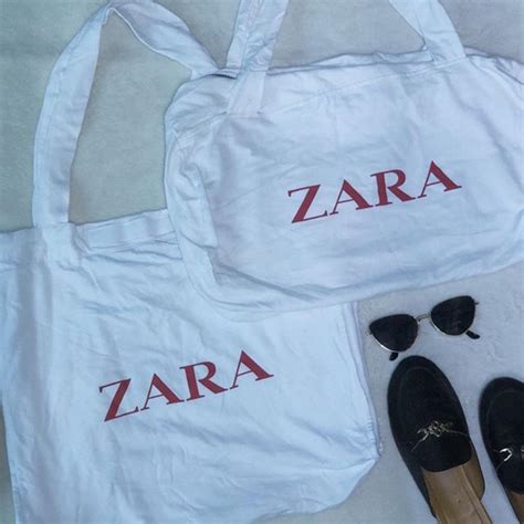 Zara Tote Eco Canvas Bag | Shopee Philippines