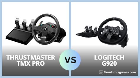 Thrustmaster TMX Pro vs Logitech G920: Which Is Better?